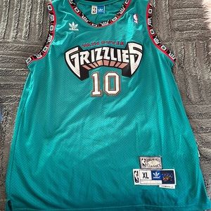 Vancouver Grizzlies NBA Bibby jersey